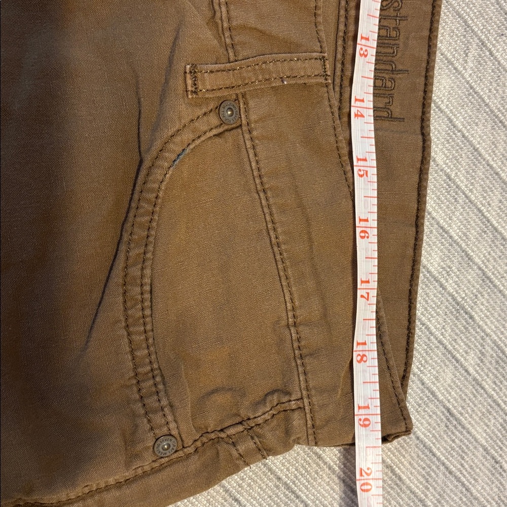 7 For All Mankind Men's Brown Chinos - Picture 5 of 5